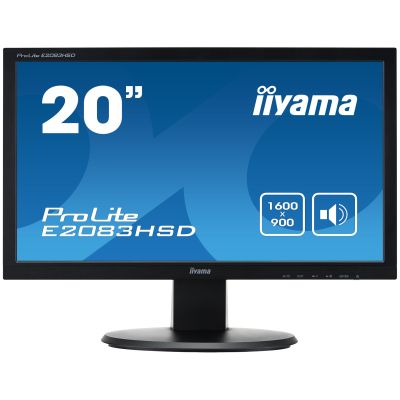 iiyama ProLite E2083HSD-B1 LED display 49,5 cm (19.5") 1600 x 900 pixels HD+ Noir