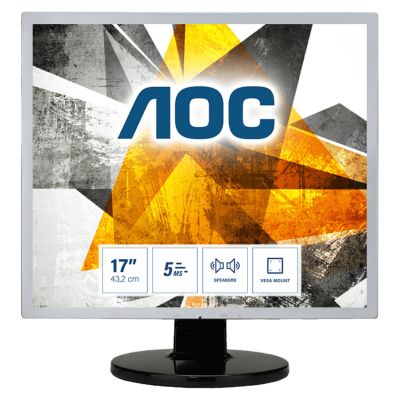 AOC 19 Series E719SDA LED display 43,2 cm (17") 1280 x 1024 pixels SXGA LCD Noir