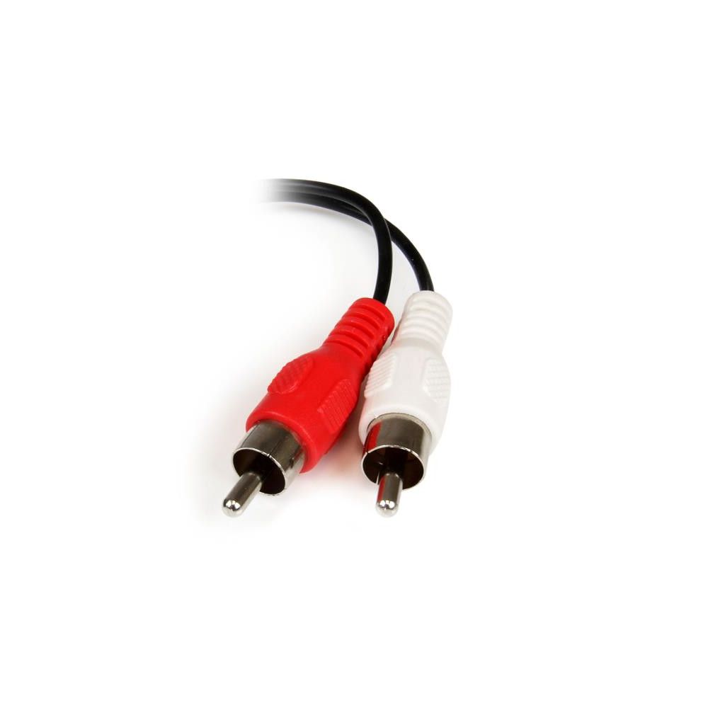 Câble en Y Mini-Jack 3,5mm vers 2x RCA de 15 cm - Adaptateur audio  Mini-Jack (F) vers 2x Cinch (M)