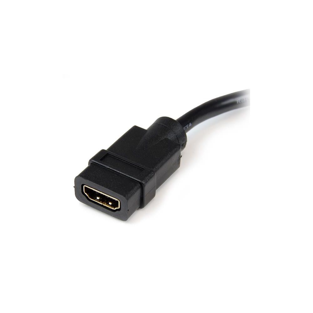 StarTech.com Câble adaptateur vidéo de 20 cm HDMI vers DVI-D