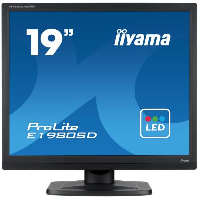 iiyama ProLite E1980SD 48,3 cm (19") 1280 x 1024 pixels SXGA LED Noir